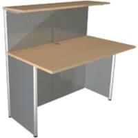 Kerkmann Theke Genua Silber Buche 1160 x 700 x 1150 mm