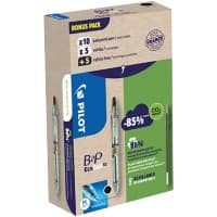 Pilot Ecoball Kugelschreiber Mittel 0.4 mm Recycelt 10 Kugelschriber 10 Mienen