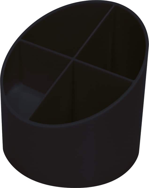 Helit The Green Cross Stifthalter Schwarz 11 x 10,5 cm