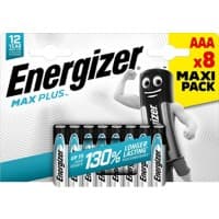 Energizer Batterien Max Plus AAA LR03 1200 mAh Alkali 1.5 V 8 8 Stück