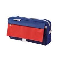 Herlitz Federmäppchen Design: Maritim 21 (B) x 5,5 (T) x 11 (H) cm Blau,Rot