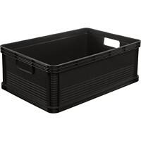 Keeeper Aufbewahrungsbox mit Griff Robert 45 L Graphit Polypropylen 60 (B) x 40 (T) x 22 (H) cm