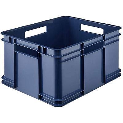 Keeeper Aufbewahrungsbox mit Griff Bruno Eco 28 L Öko-Blau Recycelter Kunststoff 43 (B) x 35 (T) x 24 (H) cm
