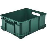 Keeeper Aufbewahrungsbox mit Griff Bruno Eco 20 L Öko-Grün Recycelter Kunststoff 43 (B) x 35 (T) x 17,5 (H) cm