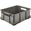 Keeeper Aufbewahrungsbox mit Griff Bruno Eco 20 L Öko-Grau Recycelter Kunststoff 43 (B) x 35 (T) x 17,5 (H) cm
