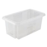 Keeeper Aufbewahrungsbox Emil 7 L Natürlich Transparent Polypropylen 20,5 (B) x 35 (T) x 15 (H) cm