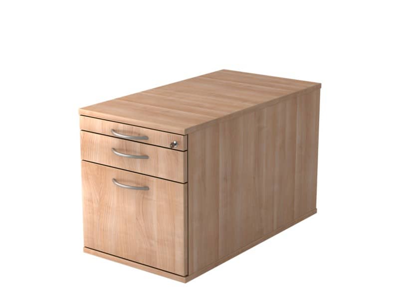 Hammerbacher Mobiler Rollcontainer TC20 BM Walnuss 4280 mm x 512 mm x 800 mm