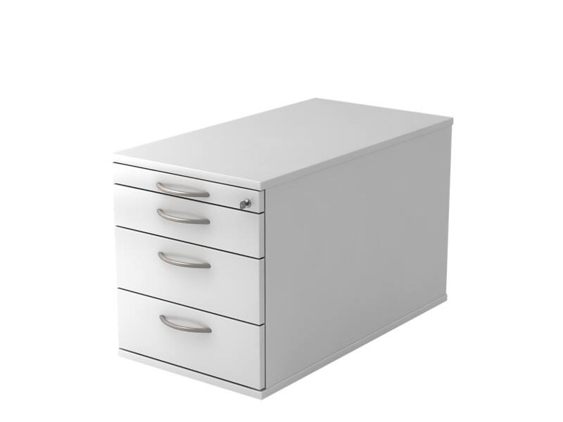 Hammerbacher Rollcontainer TC30 BM Weiß 428 x 800 x 512 mm