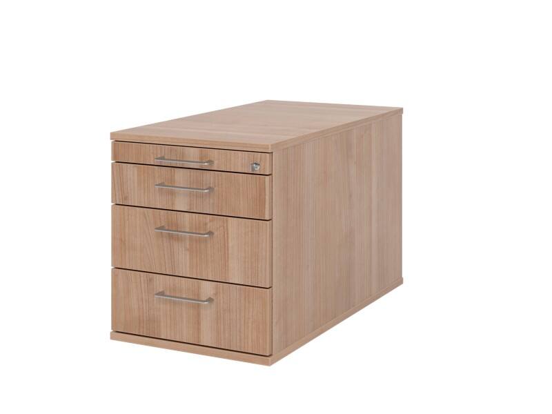 Hammerbacher Rollcontainer TC30 BS Walnuss 4280 mm x 512 mm x 800 mm