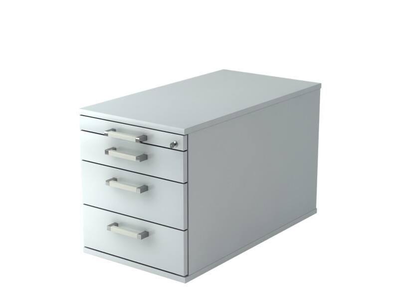 Hammerbacher Rollcontainer TC30 CE Grau 428 x 800 x 512 mm