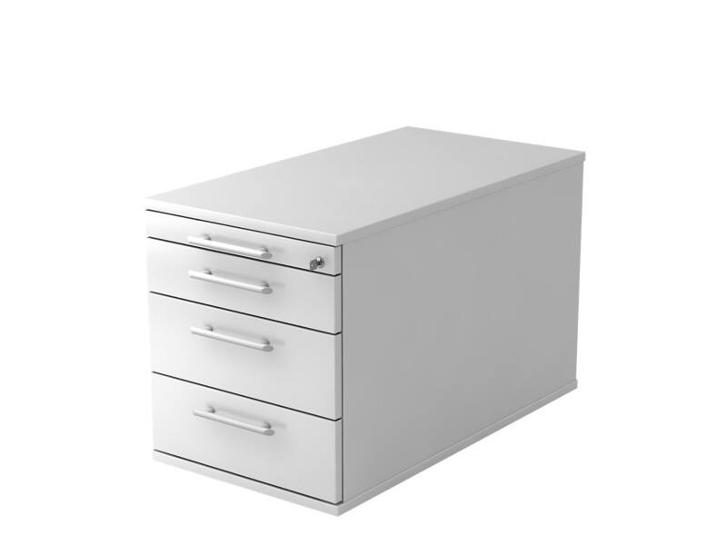 Hammerbacher Rollcontainer TC30 RE Weiß 428 x 800 x 512 mm