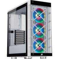 Corsair Computergehäuse 465X Midi Tower Aluminum, Stahl, Gehärtetes Glas Weiß