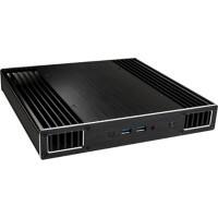 Akasa Lüfterloses Computergehäuse Plato X8 SFF Aluminium Schwarz