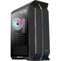 Aerocool Computergehäuse Gladiator Duo-G-BK-v1​ Midi Tower ABS, SPCC Schwarz