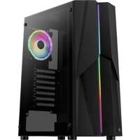 Aerocool Computergehäuse Mecha-G-BK-v2 Midi Tower ABS, SPCC Schwarz
