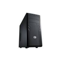 Cooler Master Computergehäuse FOR-500-KKN1 Midi Tower Gebogen Gehärtetes Glas, Stahl Schwarz