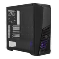 Cooler Master Computergehäuse MCB-K501L-KANN-S00 Midi Tower Kunststoff, Stahl Schwarz