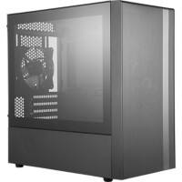 Cooler Master Computergehäuse MCB-NR400-KGNN-S00 Mini Tower Kunststoff, Stahl, Gehärtetes Glas Schwarz