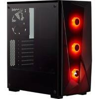 Corsair Computergehäuse SPEC-DELTA Midi Tower Stahl Schwarz