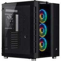 Corsair Computergehäuse 680X Midi Tower Kunststoff, Stahl, Gehärtetes Glas Schwarz