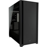 Corsair Computergehäuse 5000D Midi Tower Stahl, Gehärtetes Glas Schwarz