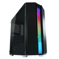 LC-Power Computergehäuse Gaming 702B - Skyscraper_X Midi Tower Metall, Kunststoff Schwarz