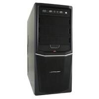 LC-Power Computergehäuse PRO-924B Midi Tower Metall Schwarz