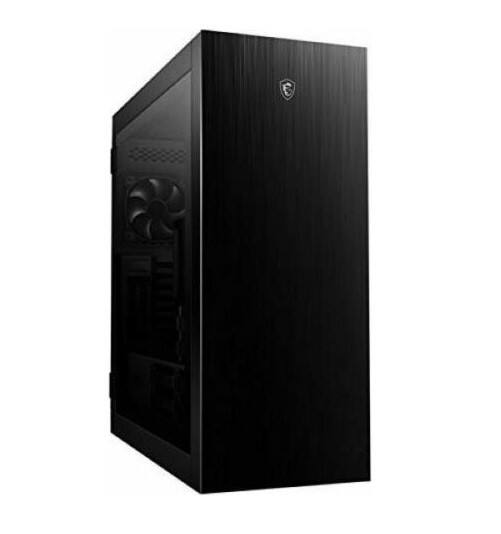 Msi Computergehäuse 500P Midi Tower Gehärtetes Glas Schwarz