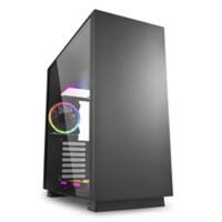 Sharkoon Computergehäuse PURE STEEL RGB Midi Tower Schwarz