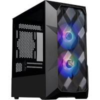 Cooler Master Computergehäuse TD300-KGNN-S00 Mini Tower Acryl, Kunststoff, Stahl Schwarz, Weiß