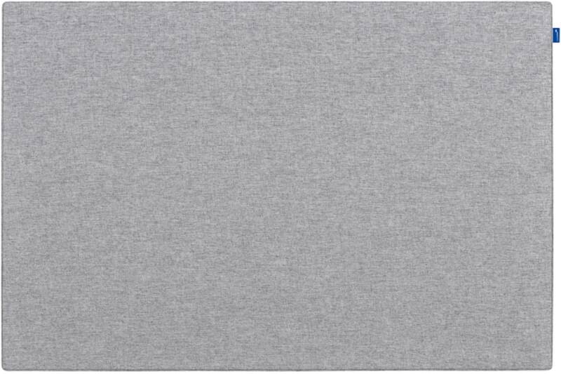 Legamaster Board-up Akustik Stoff Pinnwand Wandmontage 100 (B) x 2 (T) x 75 (H) cm Ohne Rahmen Grau