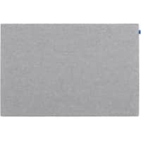 Legamaster Board-up Akustik Stoff Pinnwand Wandmontage 100 (B) x 2 (T) x 75 (H) cm Ohne Rahmen Grau