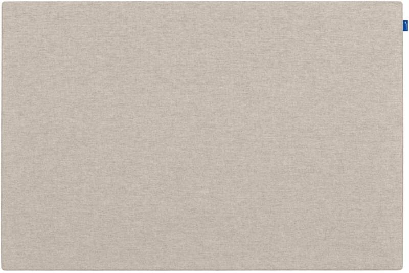 Legamaster Stoff Pinnwand Wandmontage 100 (B) x 2 (T) x 75 (H) cm Beige
