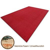 Floordirekt Teppich-Läufer Sylt 11272 Rot Quadratisch 3000 mm x 3000 mm