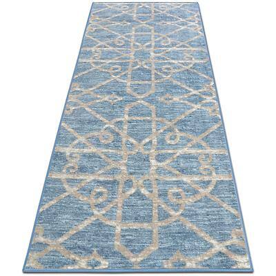 Floordirekt Teppich-Läufer Navelli 18918 Blau Rechteckig 800 mm x 1000 mm