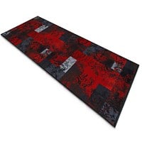 Floordirekt Teppich-Läufer Maraba 17888 Schwarz, Rot Rechteckig 800 mm x 1000 mm