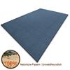 Floordirekt Teppich-Läufer Sylt 15580 Blau Rechteckig 1000 mm x 1500 mm