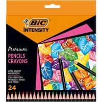 BIC Buntstift Intensity Premium 3.3 mm Mehrfarbig 24 Stück