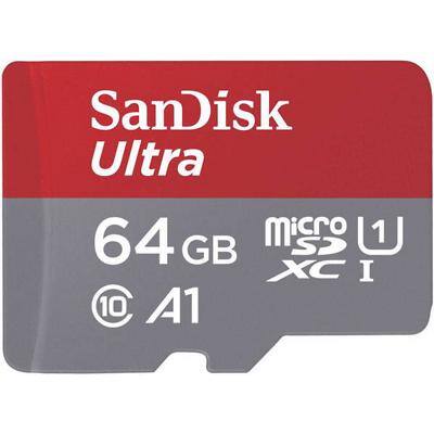 SanDisk MicroSDXC-Karte SDSQUAR-064G-GN6IA
