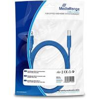 MediaRange Kabel MRCS149 Blau