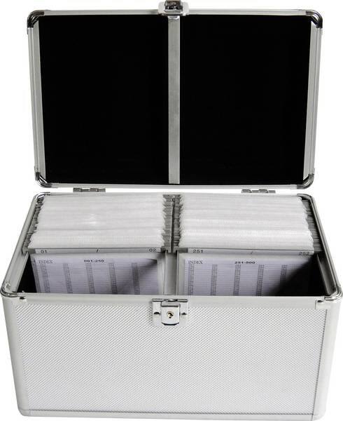 MediaRange Aufbewahrungsbox BOX75 Aluminium Silber, Aluminium