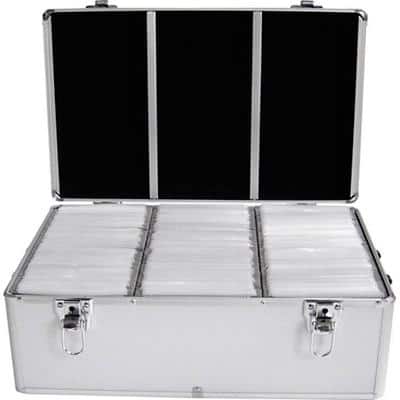 MediaRange Aufbewahrungsbox BOX77 Aluminium Silber, Aluminium