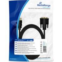 MediaRange Anschlusskabel MRCS185 Schwarz