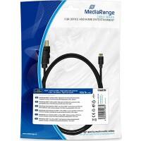 MediaRange HDMI-Kabel MRCS186 Schwarz