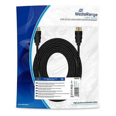 MediaRange HDMI-Kabel MRCS212 Schwarz