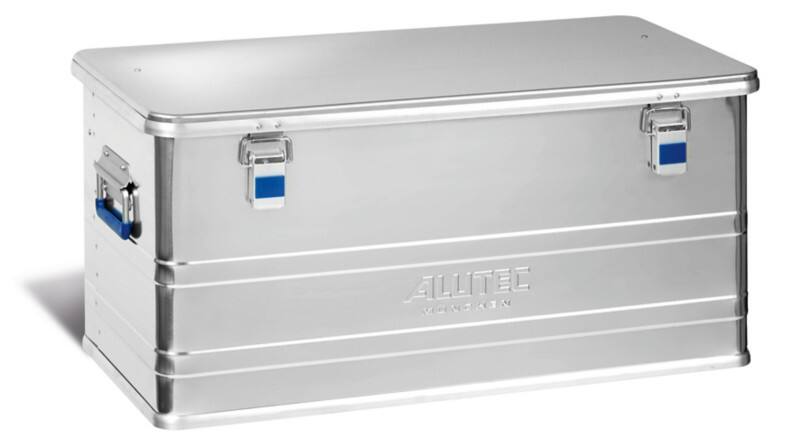ALUTEC COMFORT Aufbewahrungsbox 92 L Grau 780 x 385 x 367 mm