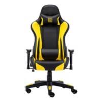 LC-POWER Gaming Stuhl LC-GC-600BY Kunstleder Gelb
