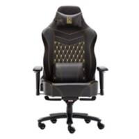 LC-POWER Gaming Stuhl LC-GC-800BY Kunstleder Gelb