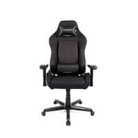 DXRACER Gaming Stuhl OH-DH73-N-R Kunstleder Schwarz, Rot