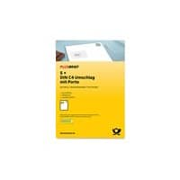 Deutsche Post Plusbrief Briefdrachen 1.60€ C4 Mit Fenster Abziehstreifen 5 Stück